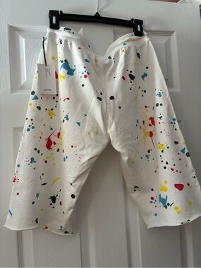 Splits59 OffWhite Paint-Splatter Sweat Shorts